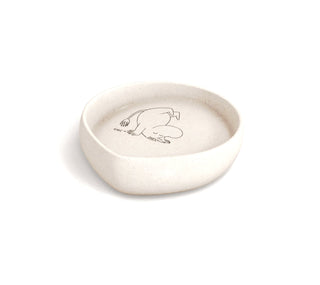 Angled Plate Moomin – Moomintroll
